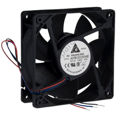 AFB1212VHE 120x120x25mm 12V 0.9A Delta DC Axial Fan