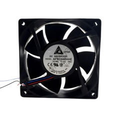 AFB1248HHE 48V 0,23Amper 3 Kablo 120x120x38 mm Delta Fan