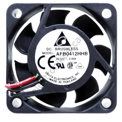 AFB0412HHB 12V DC 0.20A 4 Kablo Delta Fan