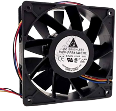 PFB1248EHE 48V 0,45 Amper 4 Kablo 120x120x38 mm Delta Fan