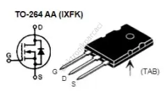 IXFN150N10 150A 100V IXYS Mosfet Modülü