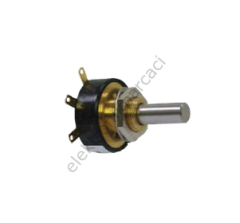 R22WC 100 OHM Tek Turlu Potansiyometre Megacraft