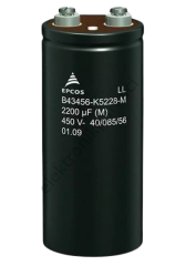 B43701B5228M 2200uF 450V EPCOS Vidalı Elektrolitik Kondansatör