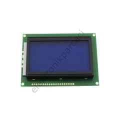 PGM12864A-NSW-BBW-01 128x64 Mavi Grafik LCD Ekran Modülü