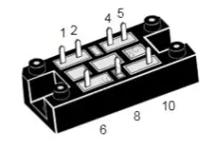 VUO80-12N01 80A 1200V IXYS Trifaze Köprü Diyot Modül